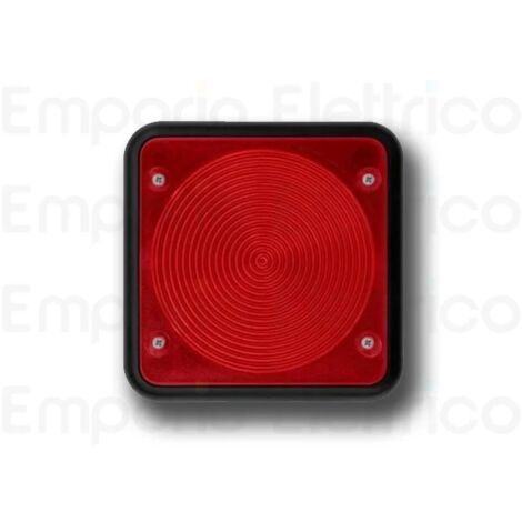 nologo clignotant à led 24V e 230V + couverture rouge look-230 r