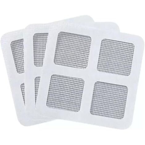 NOLUXA Lot de 50 Autocollants jetables pour canalisations de Douche et canalisations de Douche Attrape-Cheveux, Protection De Drain Filtre