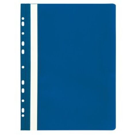 Nom Chemise A4 PP, Bleu, Euroformat - 10 pièces.