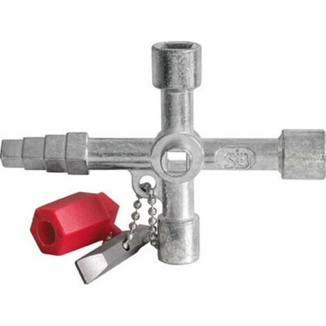 Nom Clé universelle pour armoires électriques 820 M03 6 fonctions - 400184