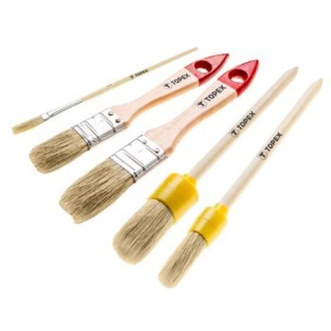 Nom Ensemble de 5 pinceaux de peinture - accessoires de peinture professionnels