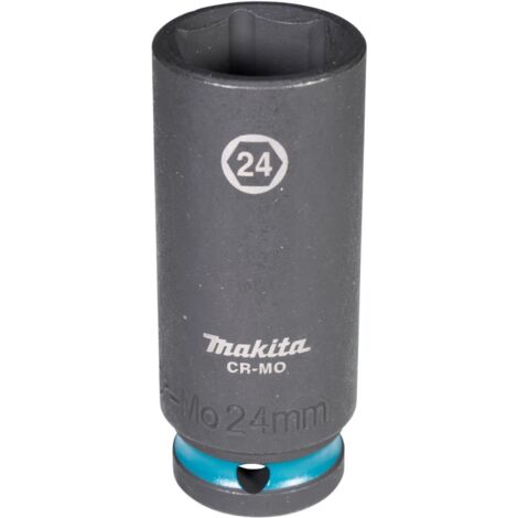 Nom Makita E-16520 Douille 1/2" SW24 Impact Black longue