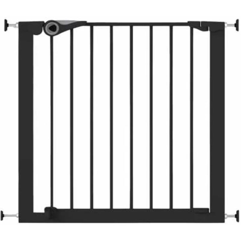 

Puerta de seguridad Easy Pressure Fit 75-82 cm metal negra 94313 - Negro - Noma