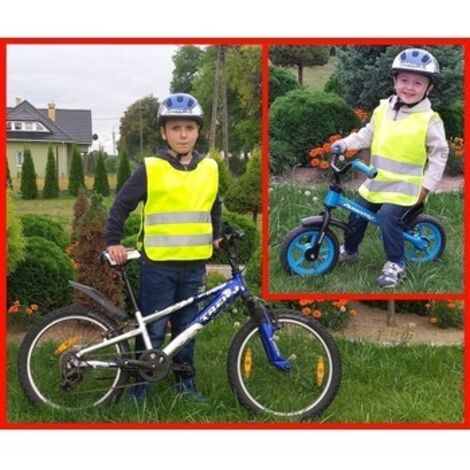 Nome Gilet riflettente per bambini - Sicurezza su strade e sentieri