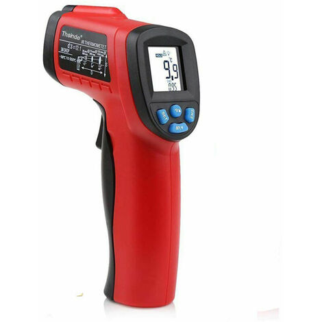 HW550 Digital LCD Infrared Thermometer Non-Contact Laser