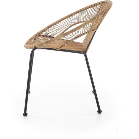 NON Fauteuil, Chaise de jardin, osier