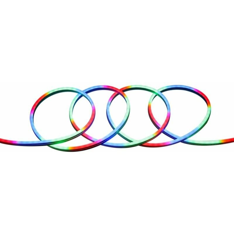 Silumen - Néon Flexible Connecté rgbic 24V IP65 60LED/m - 10m