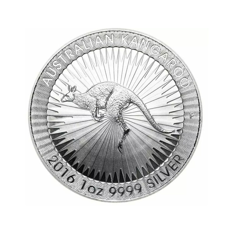 Non magnetico 2021 2016 Australia canguro 1OZ 999