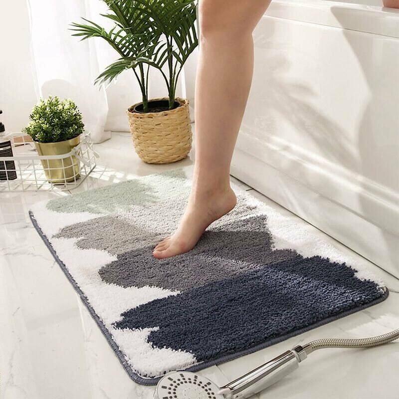 Echoo Non Slip Bathroom Mat, 40*60cm Quick Drying, Absorbent And Washable Microfiber Non Slip Mat For Bathroom, Living Room And Kitchen.  - Onlineshop ManoMano