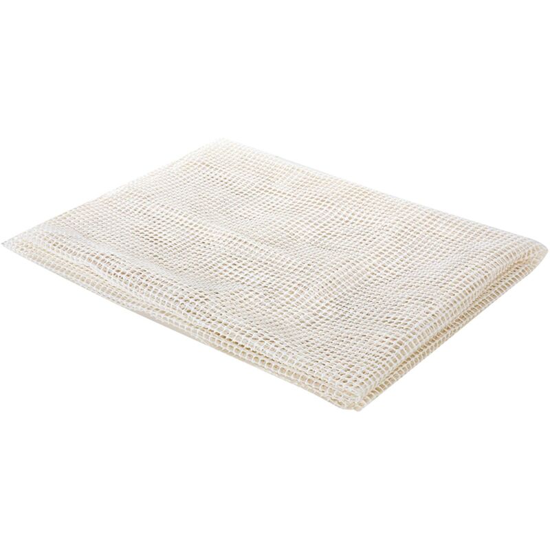Beliani Non-Slip Rug Mat BALAD 130x190 cm, White