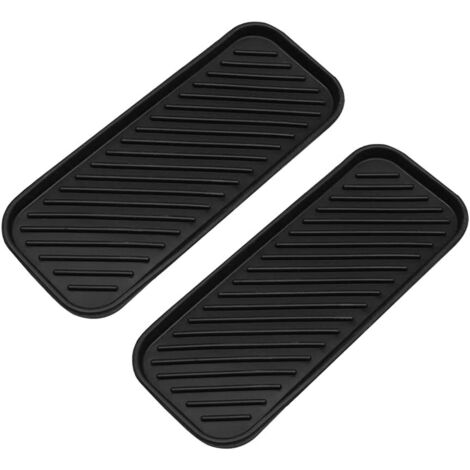 Non-Slip Silicone Sponge Holder for Sink (Black)
