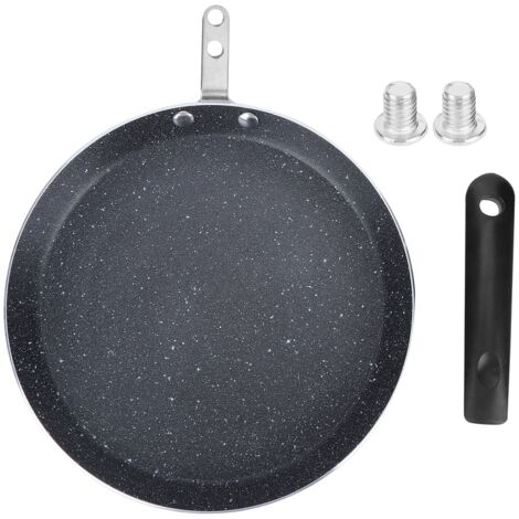 Non Stick Frying Pan Radiant Cooker Induction Cooker Cooking Tool for Breakfast Pancake Egg Pizza(8in Medium Size )