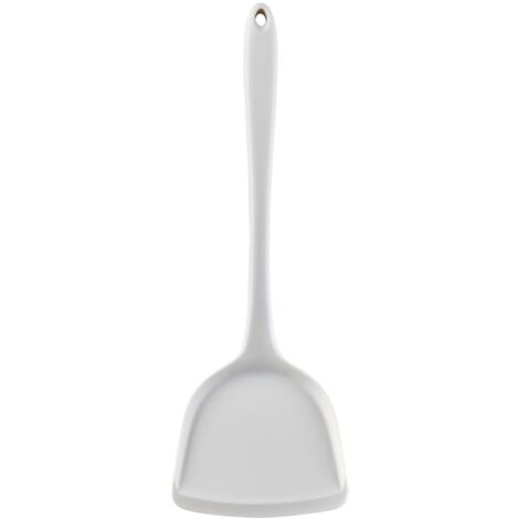 Non Stick Silicone Spatula High Temperature Resistant Multifunctional Cooking Turner Kitchen Utensil Spatula White