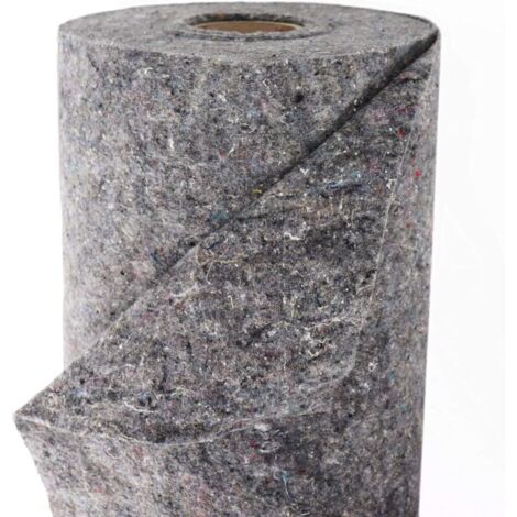 Non-tissé de bassin Sous-couche de 2 m de large pour votre piscine Protection de sol pour votre liner de bassin Non-tissé de protection de sol perméable à l'eau (6 m, gris 300 g 2 m de large)