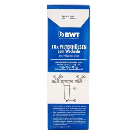 Non-tissé filtrant pour filtre de protection et filtre universel ¾’’-1¼’’