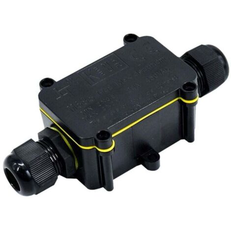 [NON UTILIZZATO] 2 Pièces Boîte de Jonction étanche IP68, Boite de Derivation Etanche Exterieur, Connecteur de Câble 2 Voies Connexions pour Câble Ø5-9mm Ø9mm-12mm