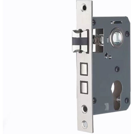 [NON UTILIZZATO] Accessori per il restauro delle porte Serratura a mortaio a punto singolo in argento da 50 mm