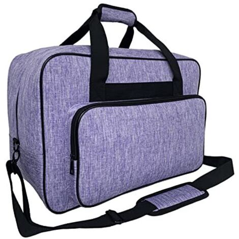 [NON UTILIZZATO] Borsa per macchina da cucire con interno spazioso, robusta custodia per macchine da cucire, borsa da viaggio per macchine da cucire