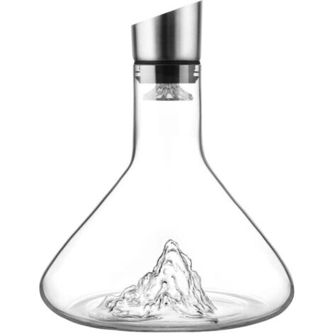 [NON UTILIZZATO] Decanter per vino rosso, vino rosso, fondatore del decanter con ventilazione integrata, filtro da 1200 ml