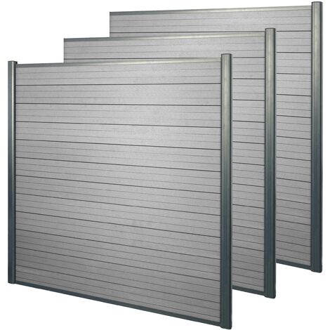 recinzione alluminio ferro aluminum slat privacy