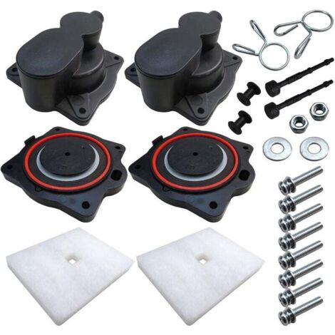 [NON UTILIZZATO] Kit di riparazione e ricostruzione della membrana della pompa dell'aria per membrane Hiblow HP-80 HP-60