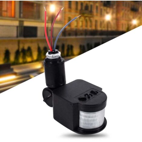 [NON UTILIZZATO] Rilevatore di movimento a LED 85220V - Rilevatore di movimento a infrarossi - 180° - Per uso interno ed esterno