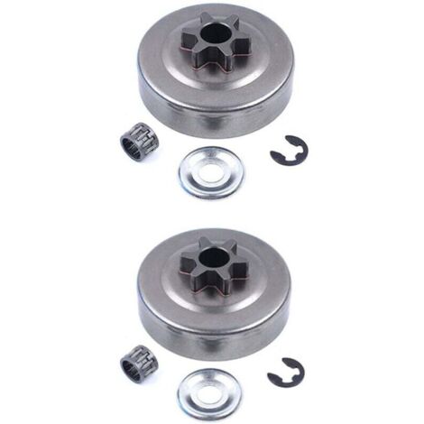 [NON UTILIZZATO] Set di 2 pignoni per tamburo frizione per motoseghe STIHL MS170, MS180, MS210, MS230, MS250, 017, 018, 021, 023, 025 - 1123 640 2003 -