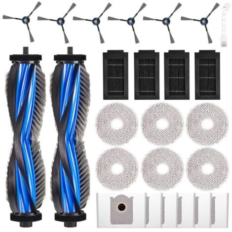 [NON UTILIZZATO] Set di 25 accessori per robot aspirapolvere ECOVACS DEEBOT T50 PRO Omni / T50 Omni / T50