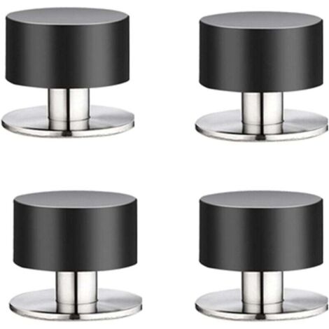 [NON UTILIZZATO] Set di 4 fermaporta in gomma – Autoadesivi 3M – Silenziosi e resistenti agli urti – Facile installazione a parete o a pavimento