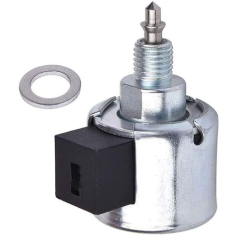 [NON UTILIZZATO] Solenoide di arresto carburante 2 pezzi per motore Briggs & Stratton 33R777-0012-G1, parte per giardino e prato –