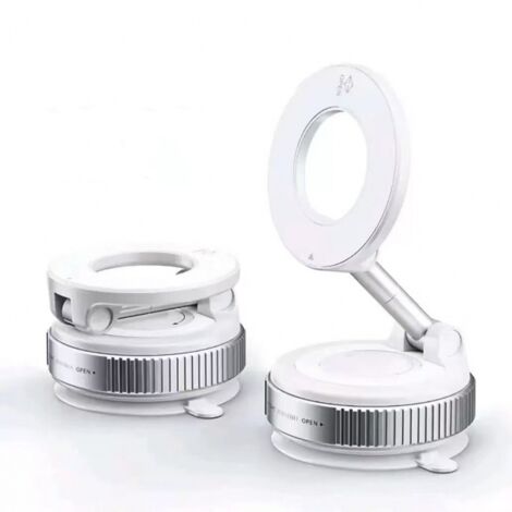 [NON UTILIZZATO] Supporto per telefono da auto 2025 con [Nano-Gel + Ventosa a vuoto], supporto magnetico per telefono da auto ultra resistente 2400GF e supporto magnetico pieghevole regolabile a 360° 