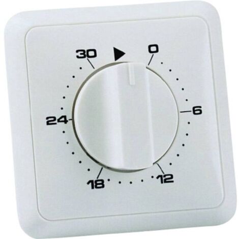 [NON UTILIZZATO] Temporizzatore per programma giornaliero analogico da incasso 30 min