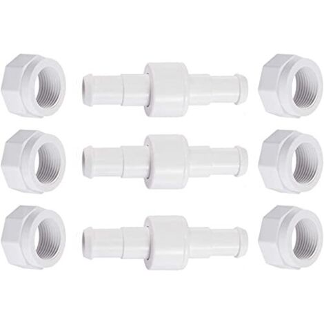 [NON UTILIZZATO] Tubo flessibile girevole D20 con dado D15 - Compatibile con Zodiac Polaris 280, 380, 180 - Pezzo di ricambio