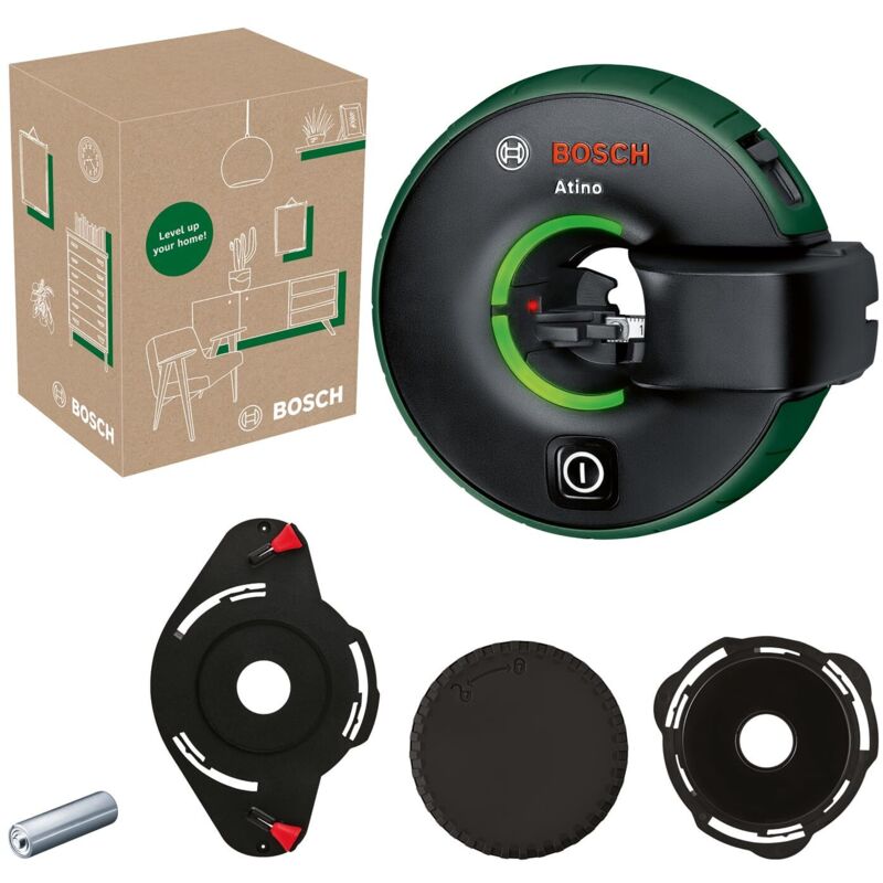 Bosch - Accessori - Livella laser a linee Atino, portata 2,2 m 0603663AZ0