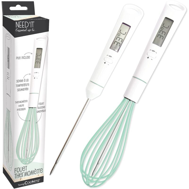 ScrapCooking 5167 - Frusta termometro per