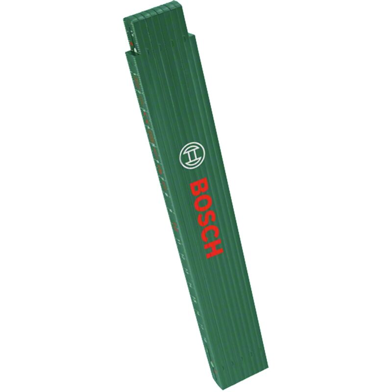 Casa e giardino Righello pieghevole, de 2 m, robusto, per misurazioni accurate nel fai da te, nylon rinforzato con fibre de vetro, scala metrica, 10