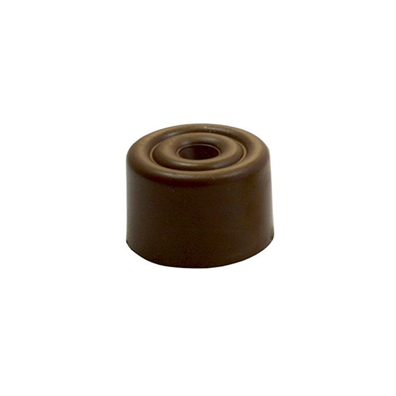Sysfix - 2310504 – Fermaporta di atornillarle n. 5 in Confezione da 10 con tasselli e Viti, Colore: Marrone