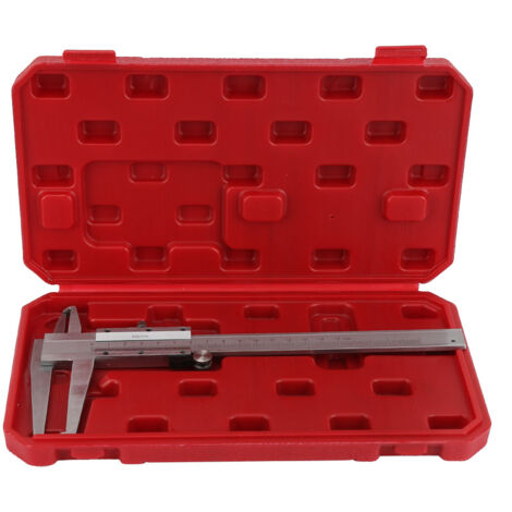 Nonius-Lineal, 0,02 mm, hohe Genauigkeit, 9–150 mm Kohlenstoffstahl-Messwerkzeug, innere Messschieber, reibungslose Maschinenverarbeitung für Präzisionsbearbeitung