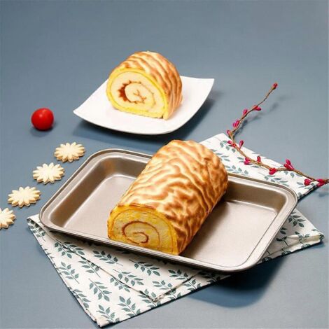 Nonstick Baking Sheet with Extended Handles Silver--
