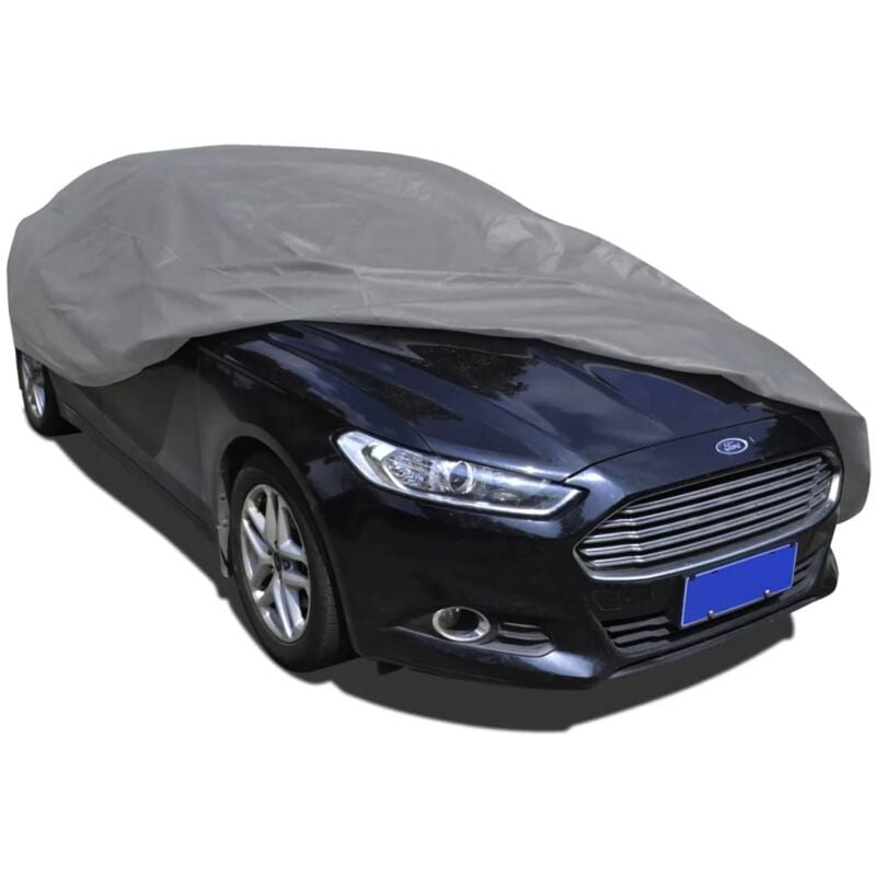 Car Cover Nonwoven Fabric xxl Vidaxl Grey