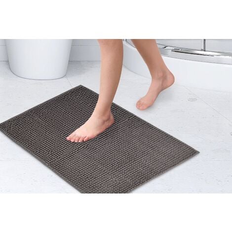 Non Slip Water Absorbing Mat for Bathroom Floor Mat Rugs 60 x 40 CM