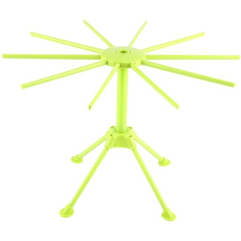 Noodle Spaghetti Pasta Drying Rack Stand Dryer Foldable Kitchen Tool (Green)