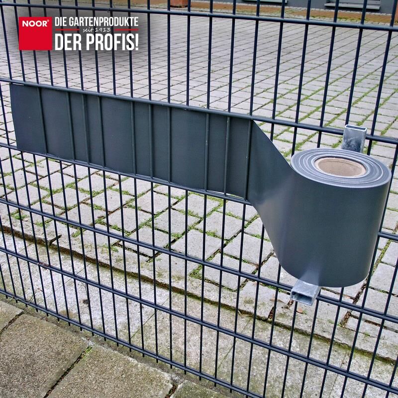 Abroller Montagehilfe für Zaunfolie Doppelstabmatten Zaun Sichtschutz Rolle PVC