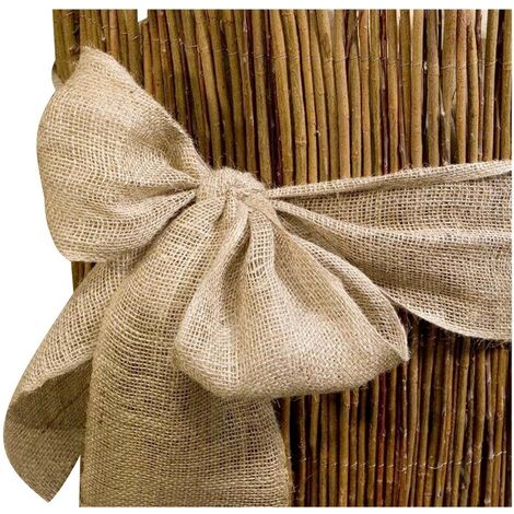NOOR Jute Wickelstreifen Natur 0,15x25m, als Frostschutz für Pflanzen