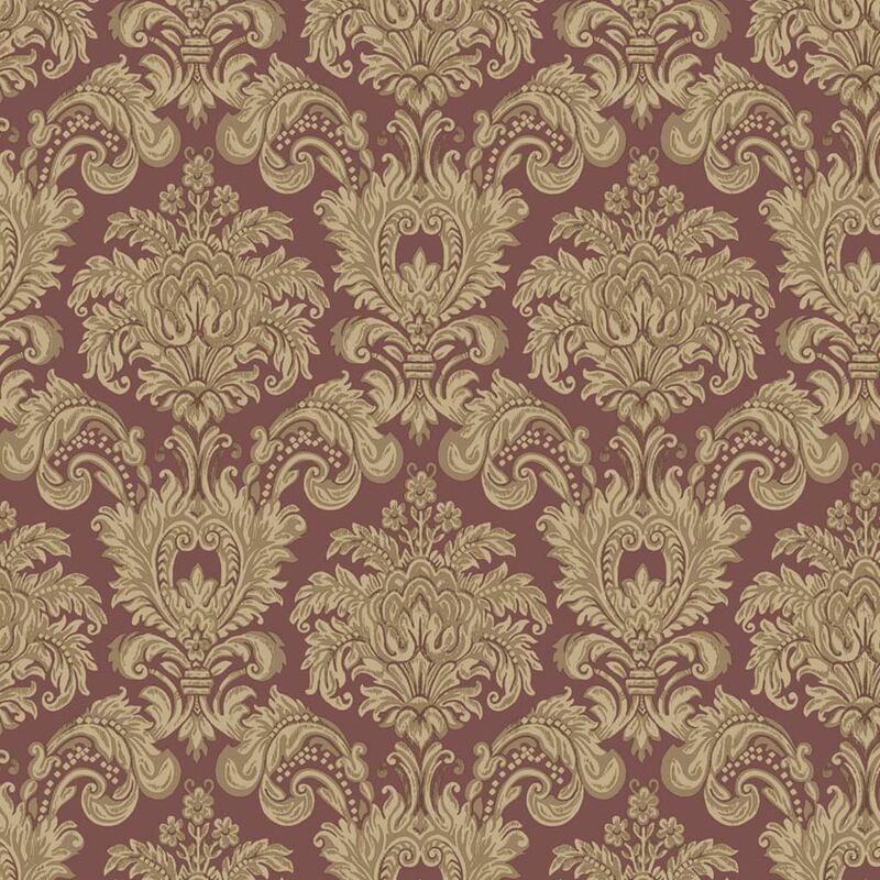

Papel pintado Classic Ornaments burdeos - Rojo - Noordwand
