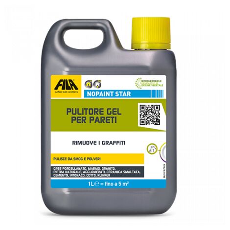 Nopaint star pulitore gel per pareti lt. 1