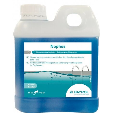Nophos Bayrol eliminador de fosfatos 1 litro 3497003