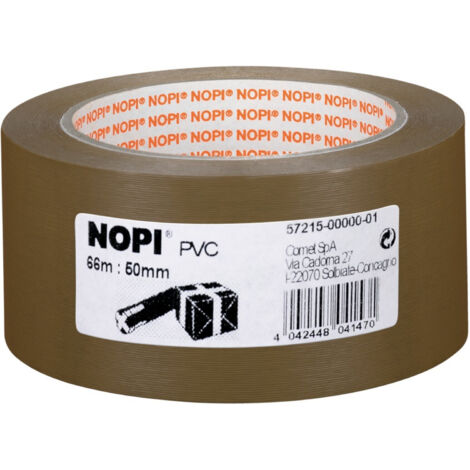 NOPI Klebeband braun 50 mm x 66 m PVC
