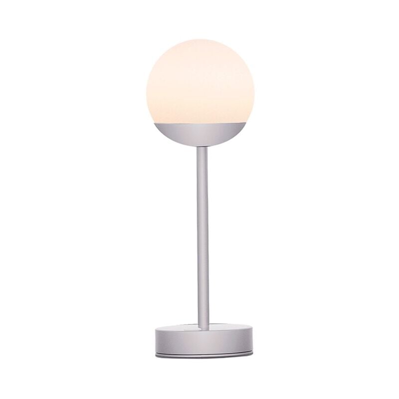 NORAI SLIM 30 cm Lampe de table avec batterie rechargeable. Lumière LED chaud. Fabriquée en Espagne