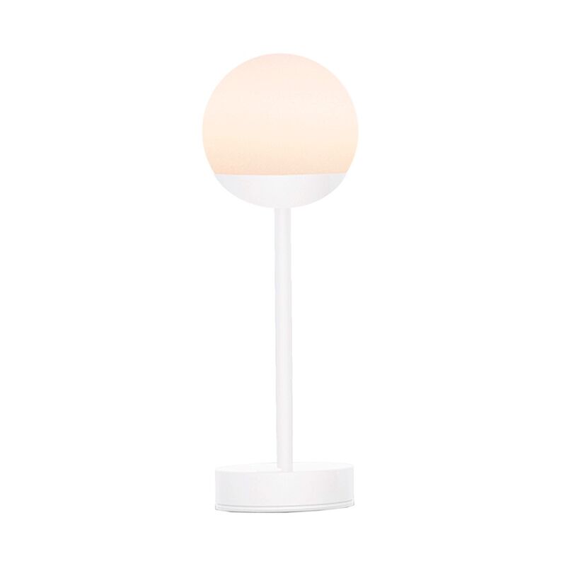 Image of NORAI SLIM 30 cm Lampada da tavolo con batteria ricaricabile. Luce calda a LED. Prodotto in Spagna